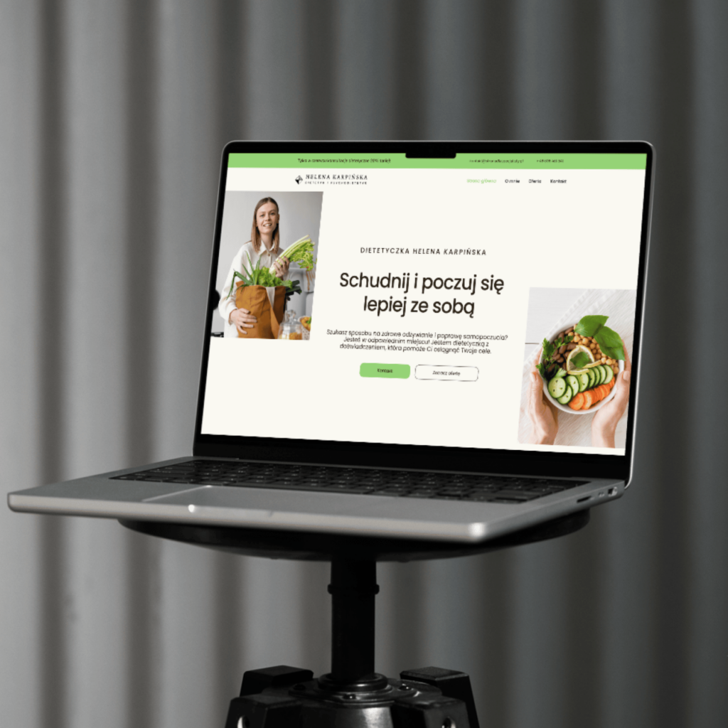 Strona internetowa cennik agencja